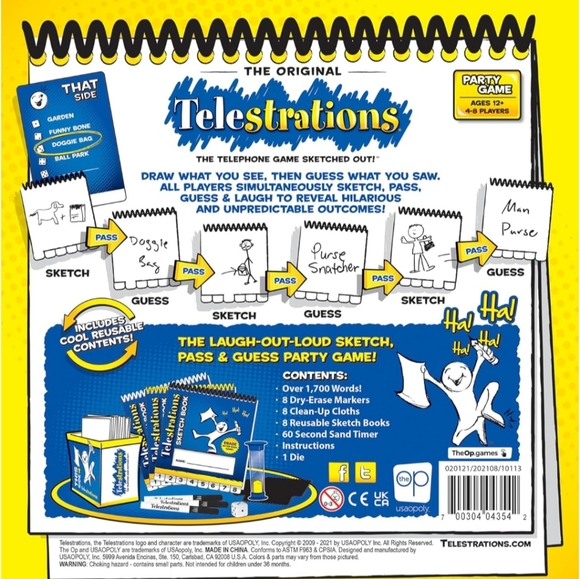 Telestrations Party Game - Picture 4 of 4